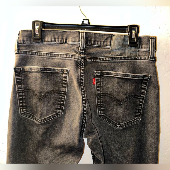 Levi's Other - 541™ ATHLETIC TAPER WASHED BLACK JEANS